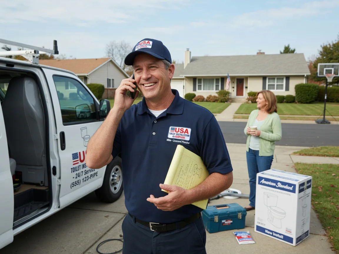 Toilet Installation Lamont, MI FAQs